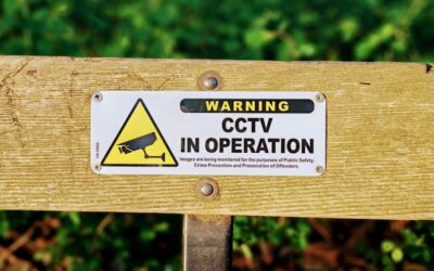 Dashboard showing Security Monitoring for WordPress logs and alerts with weekly security indicators, secure monitoring concept.