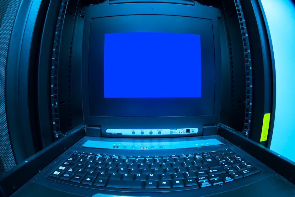 IT admin reviewing server access logs showing suspicious login attempts